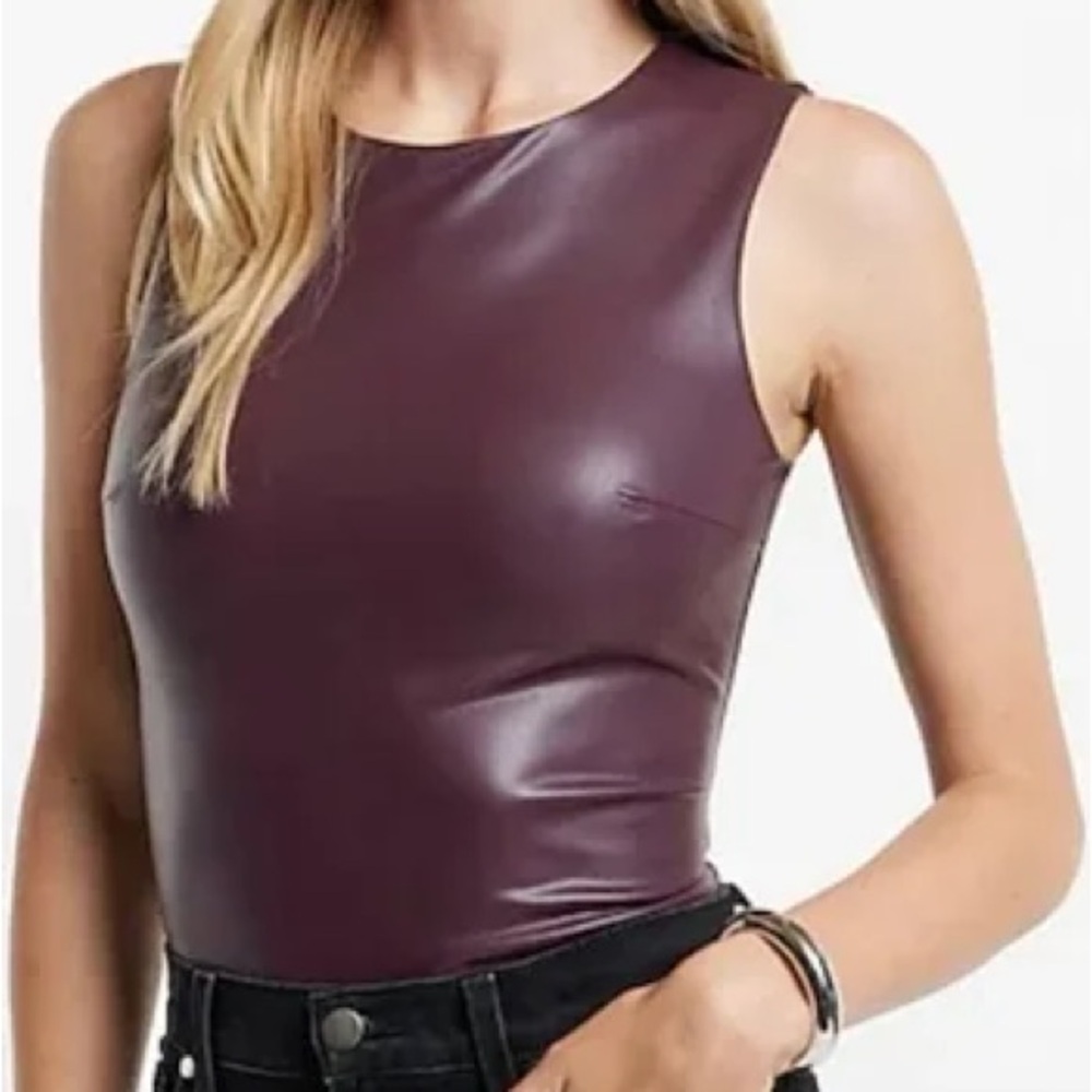 EXPRESS Purple bodysuit